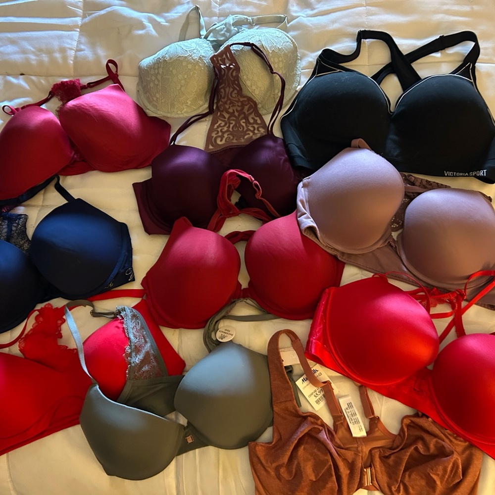 Mixed Brand 38C Bra Bundle